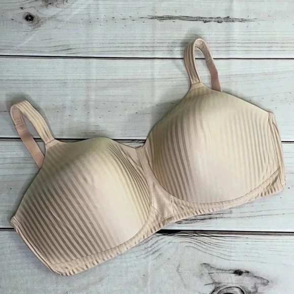 Playtex Beige Lightly Padded Bra 42DDD - Picture 1 of 8